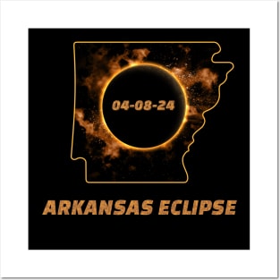 Total Solar Eclipse 2024 Arkansas Posters and Art